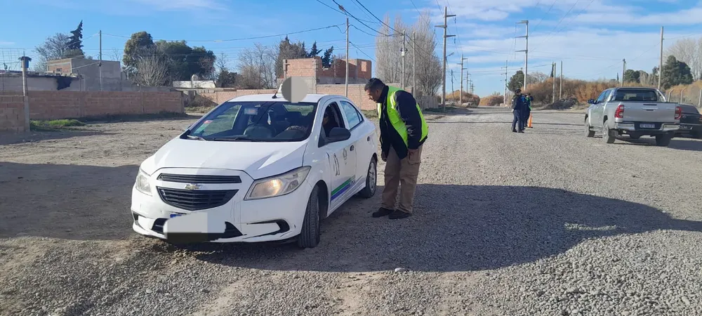 Controles vehiculares en Trelew