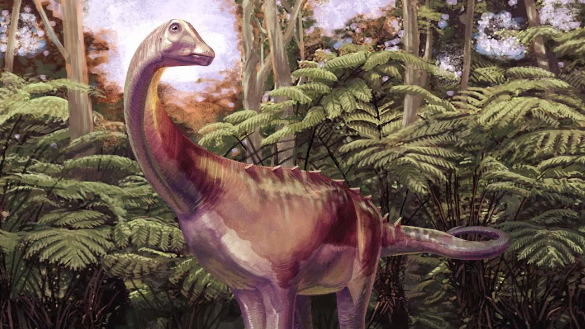 Dinosaurio antártico.Imagen Andrew McAfee, Carnegie Museum of Natural History