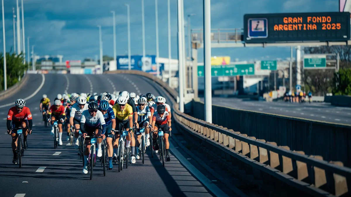 Gran Fondo Buenos Aires. Foto Infobae