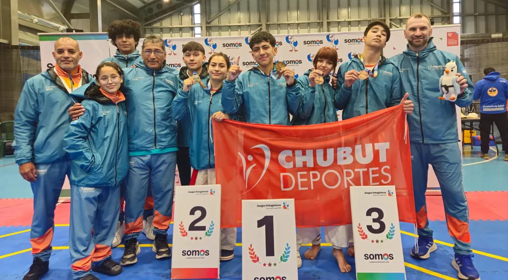 Chubut celebró con orgullo en Tierra del Fuego