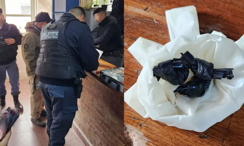 Mujer de 71 años intenta ingresar droga a una comisaría