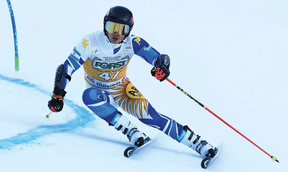 Tiziano Gravier. Foto Federación Argentina de Ski y Andinismo (FASA)