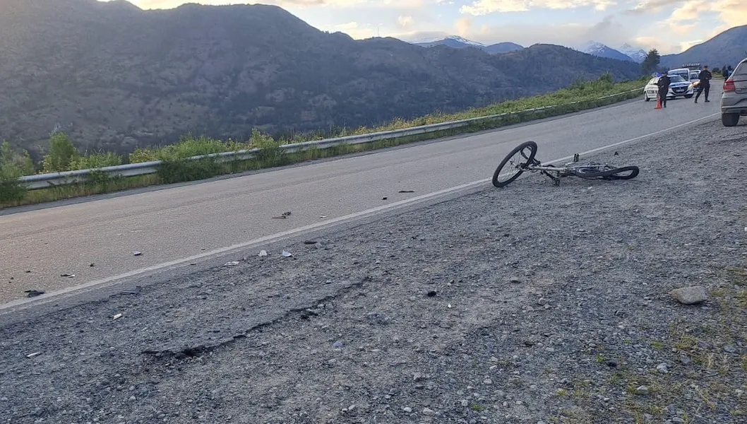ciclista atropellado ruta 40