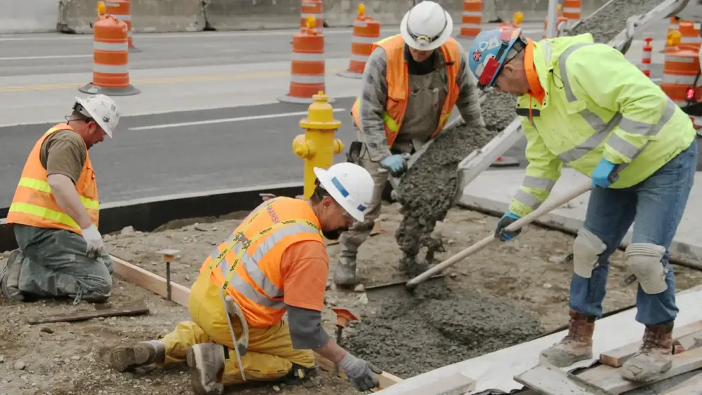 Obreros de la construcción