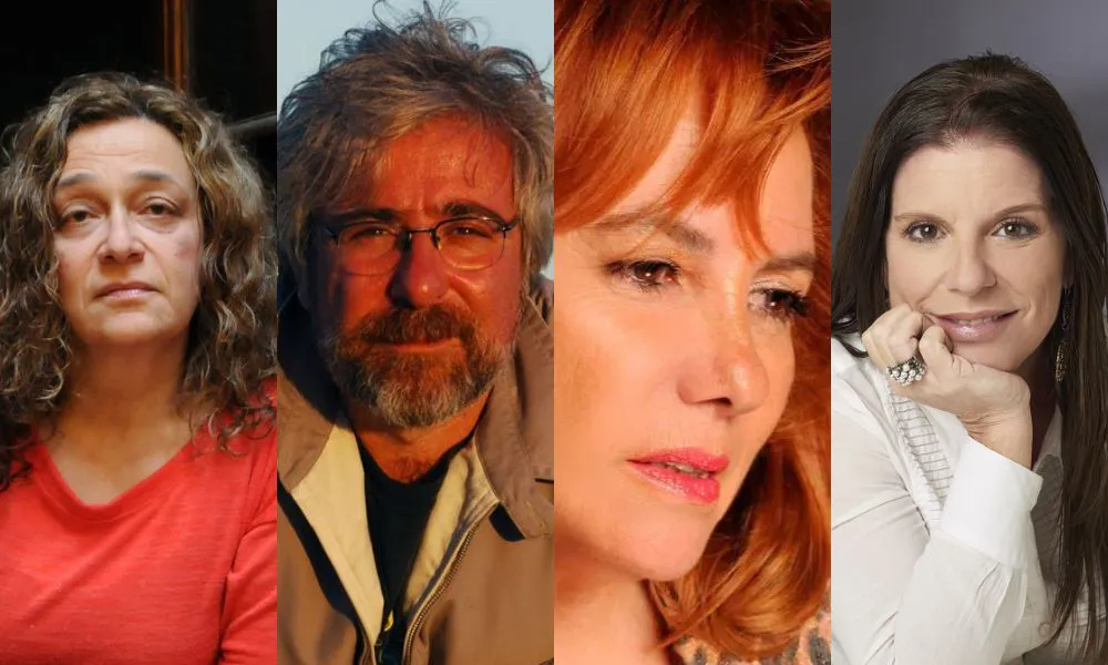 Escritores de la última jornada de la Feria del Libro en Madryn