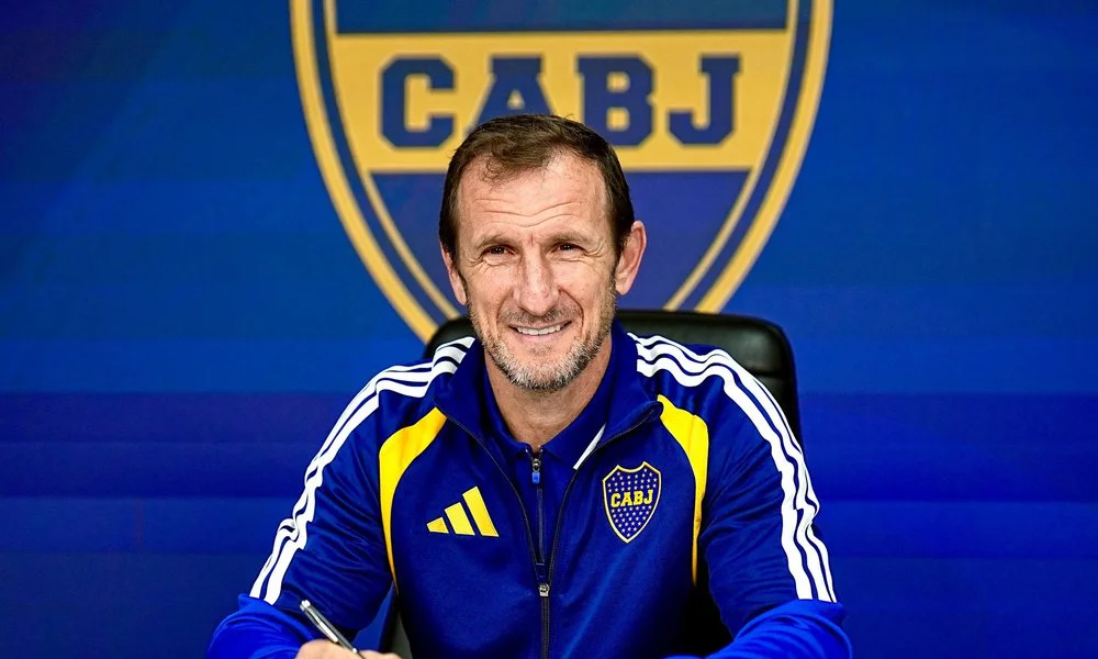 Rodolfo Arruabarrena. Foto X @BocaJrsOficial