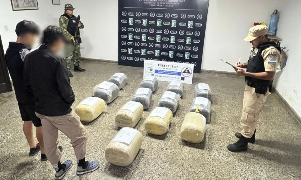 Prefetura secuestró más de 260 kilos de droga