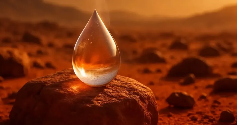 marte agua