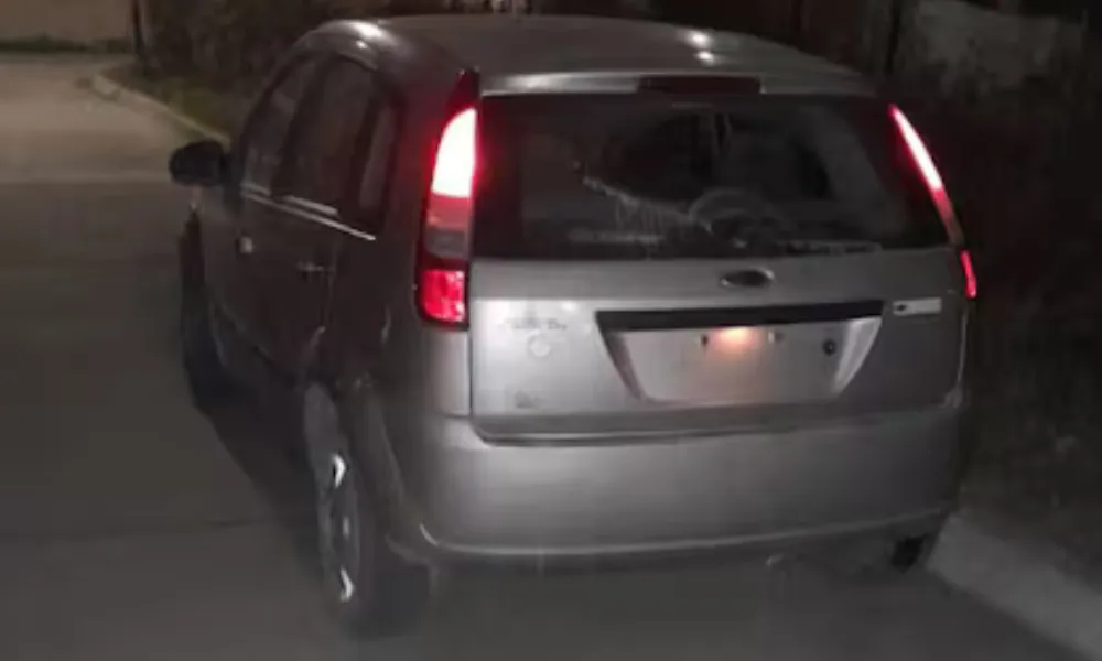 Auto de la mujer asesinada