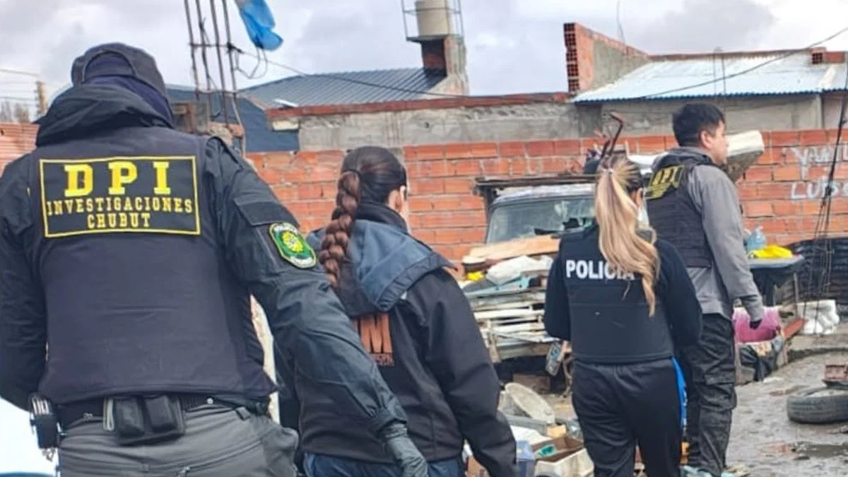 Importante operativo policial en Sarmiento