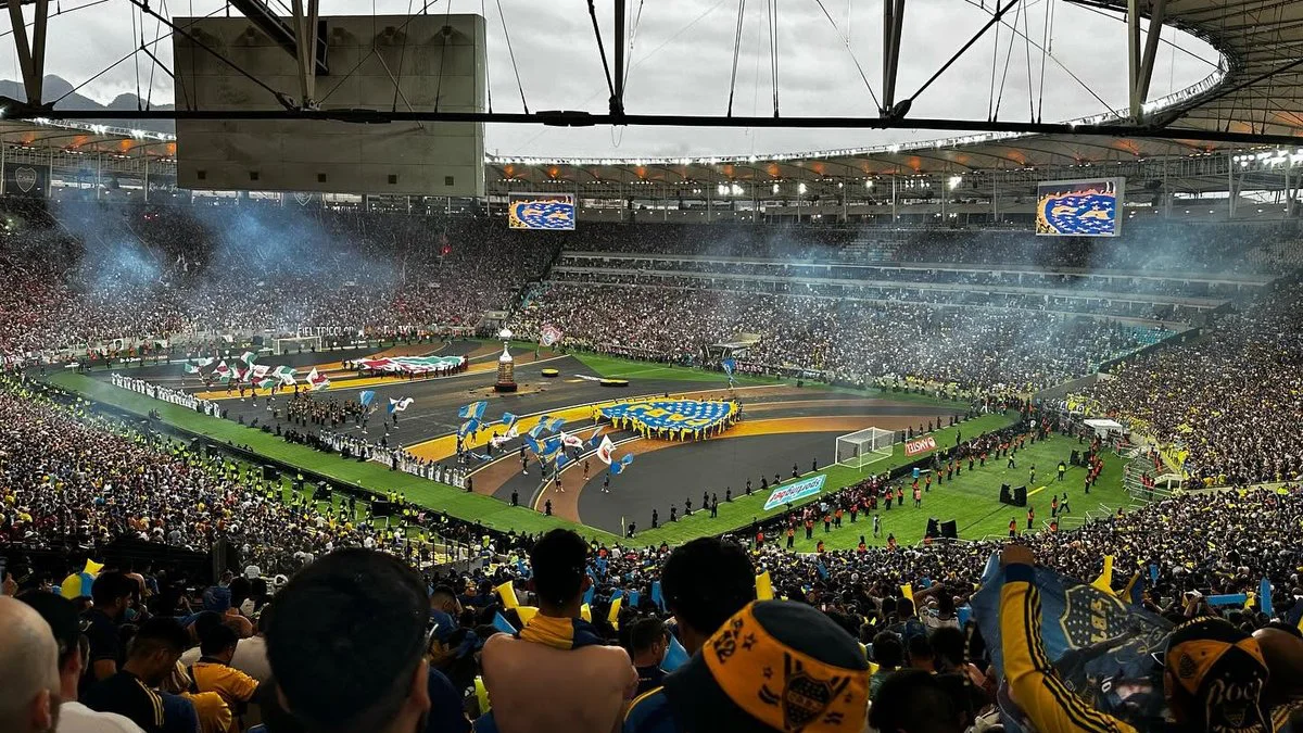 Hinchas de Boca Juniors en Maracaná.