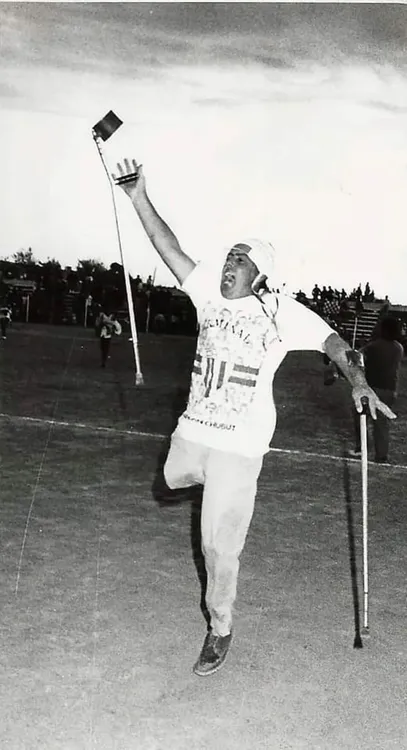 Club Atlético Germinal celebra 103 años. muletas