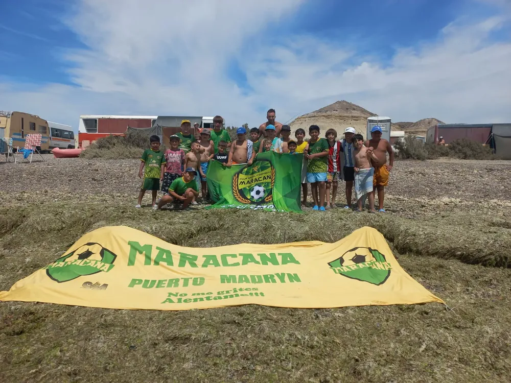 LA ESCUELITA MARACANA CERRÓ LA COLONIA EN CERRO AVANZADO