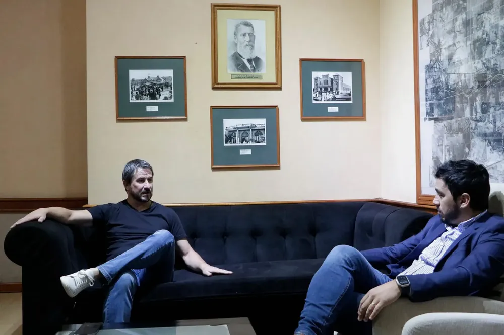 Gerardo Merino y Emanuel Coliñir