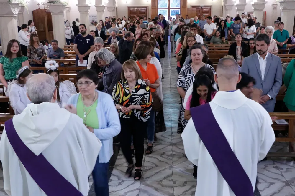 Misa de navidad en Maria Auxiliadora