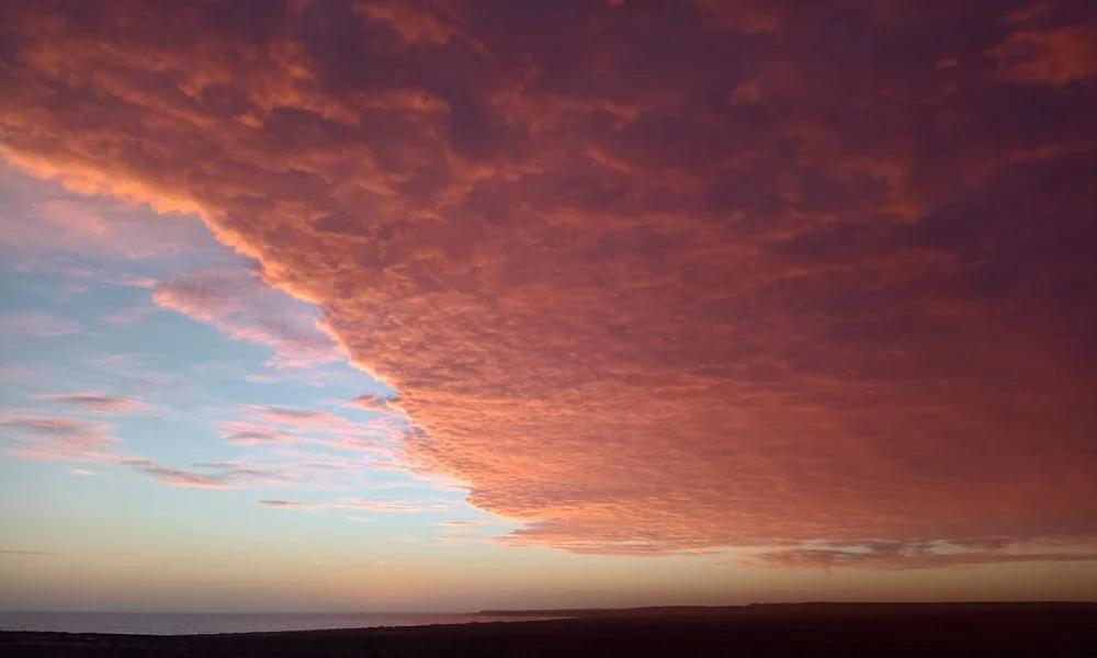 Amanecer en Puerto Madryn foto de oyentes