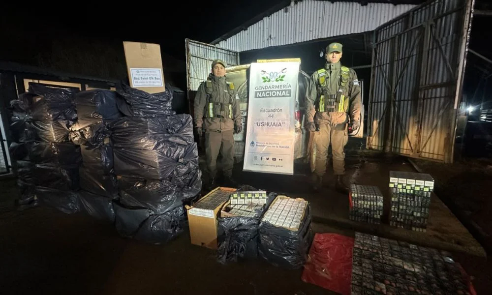 Secuestran cigarrillos ilegales en Tierra del Fuego