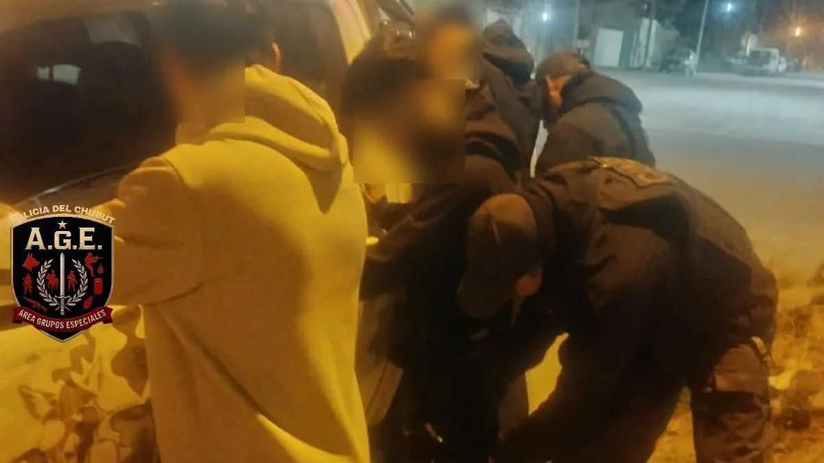 Detienen en Trelew a un joven de 21 años