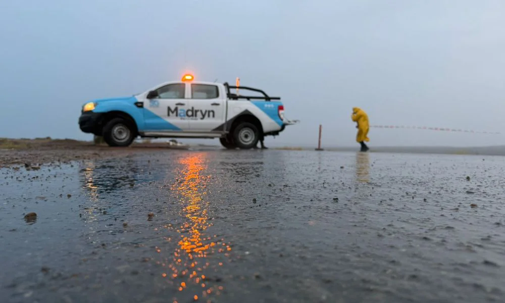 Operativos por las lluvias en Madryn