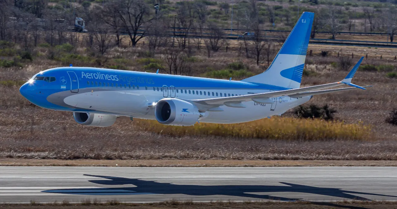 Los nuevos Boeing-737-MAX de Aerolíneas Argentinas