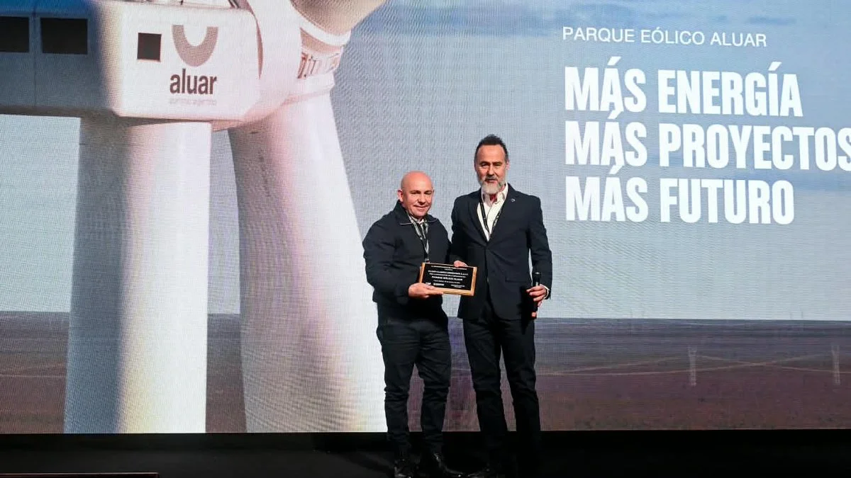 Puerto Madryn inaugura el parque eólico más grande del país con Aluar.