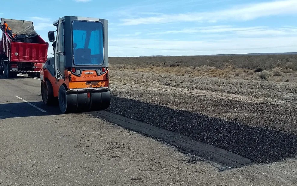 Reparaciones en la ruta 25