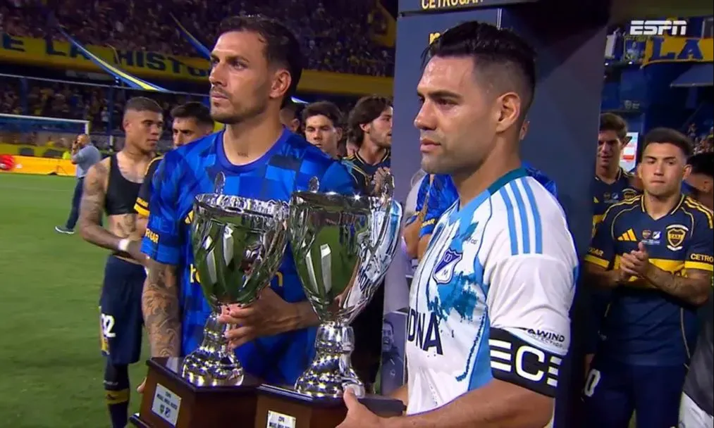 Boca y Millonarios empataron en un amistoso cargado de emoción