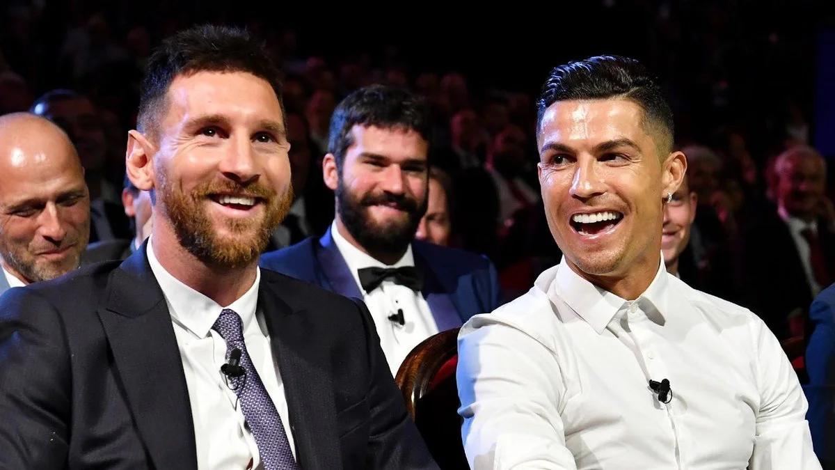 Cristiano Ronaldo y Lionel Messi.