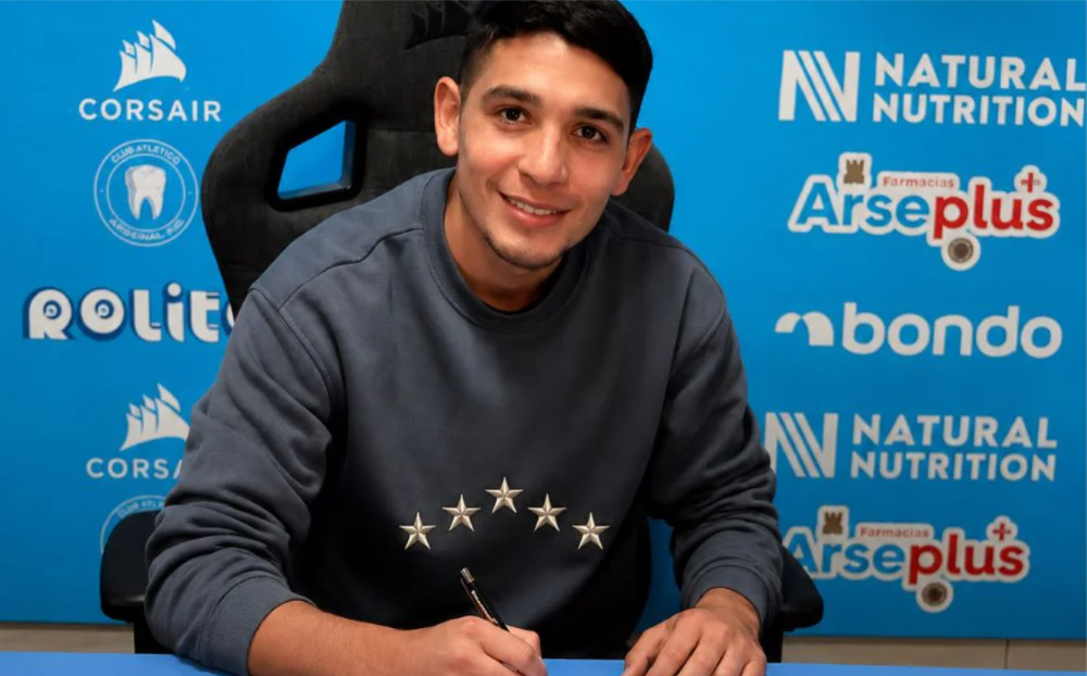 Alejo Antilef acordó su regreso al club de Sarandí hasta diciembre de 2027.