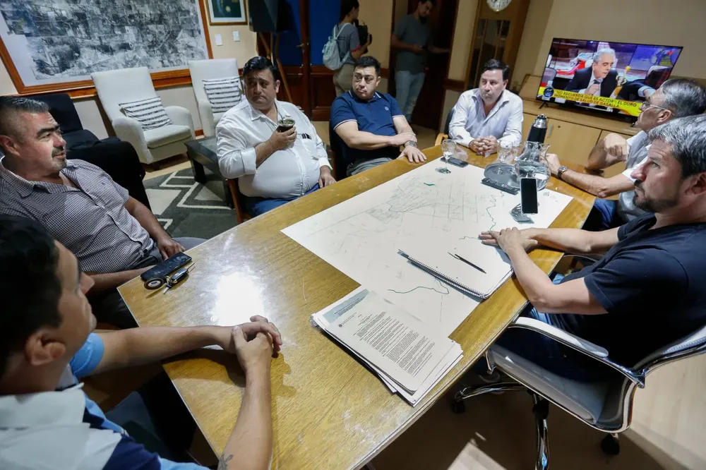 Merino recibio a Iturrioz