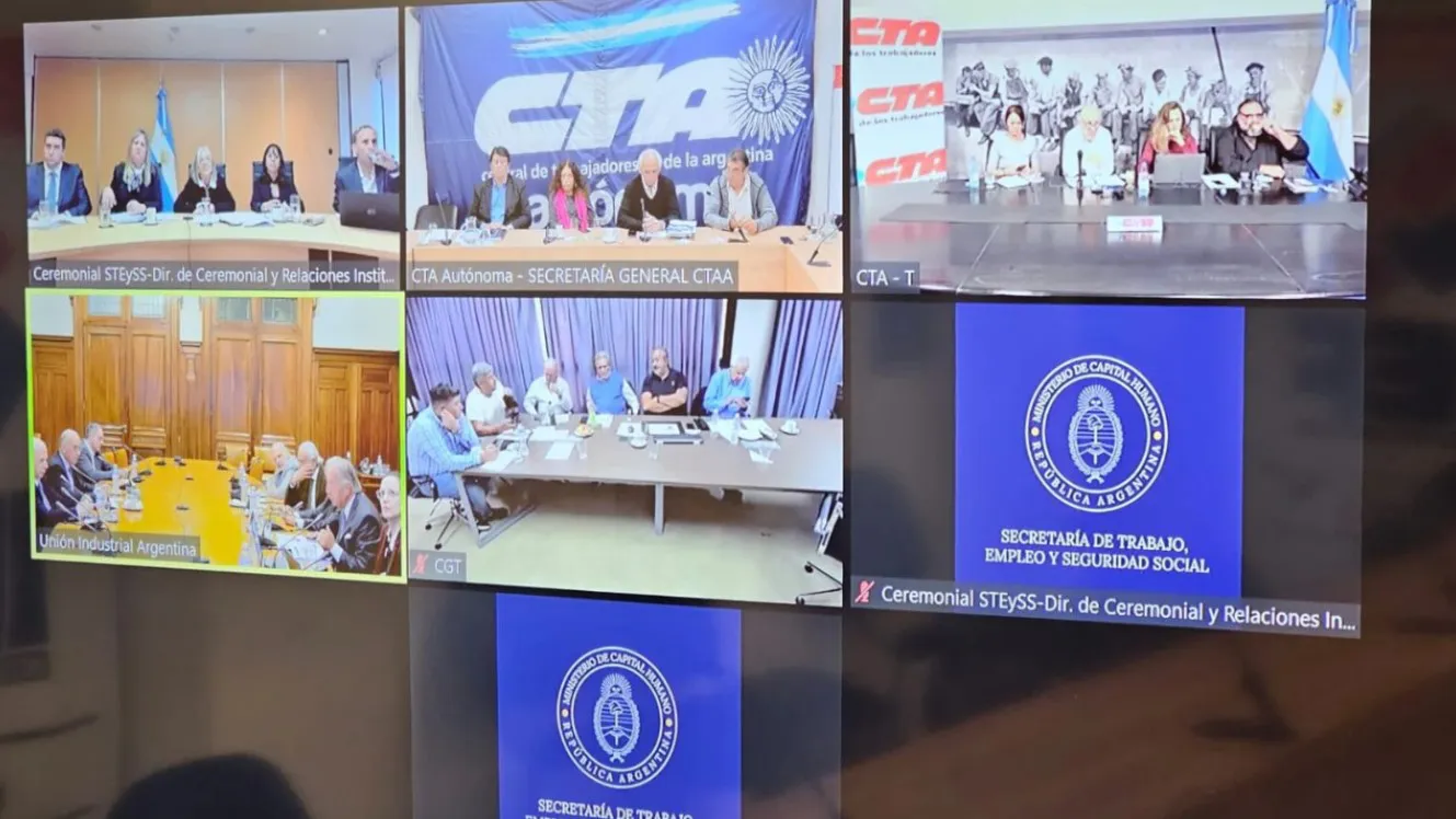 Reunión virtual del Consejo del Salario
