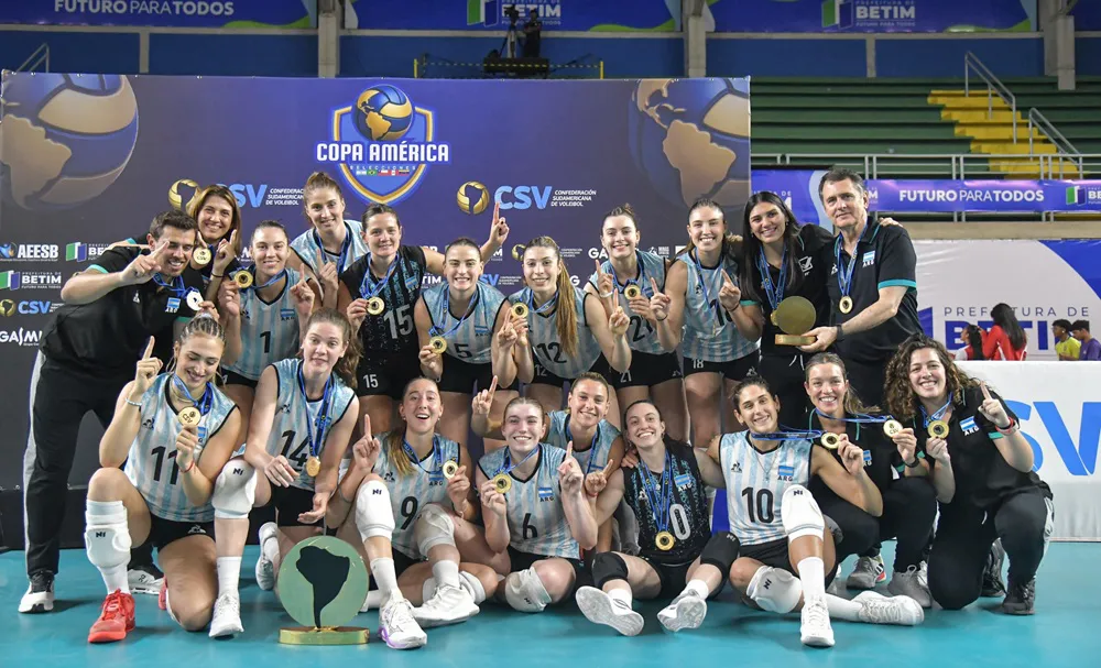 Las Panteras (Foto: @Voley_FeVA)
