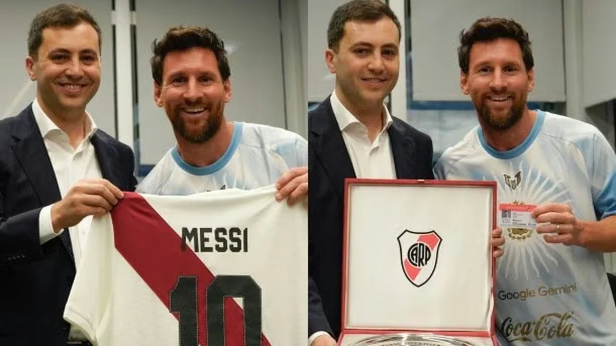 Messi socio honorario de River