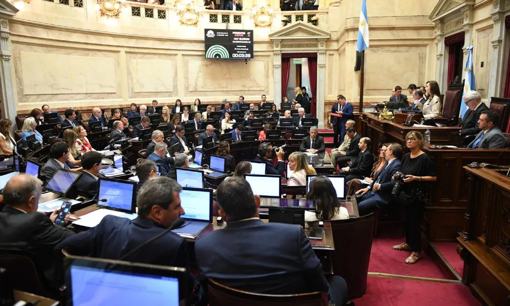 Sesión Senado reforma Laboral