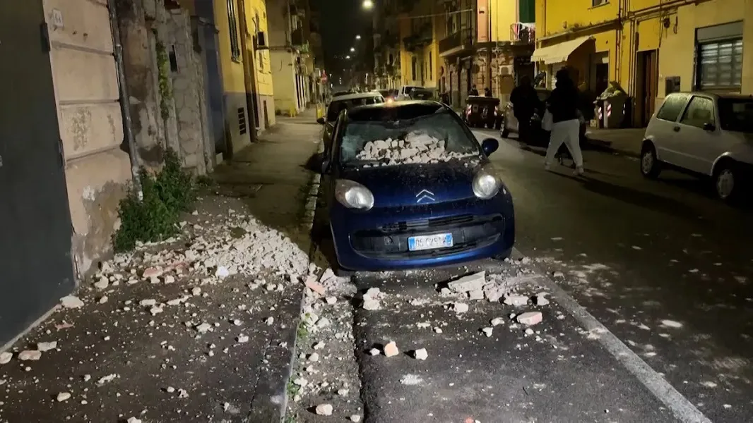 Sismo en Nápoles