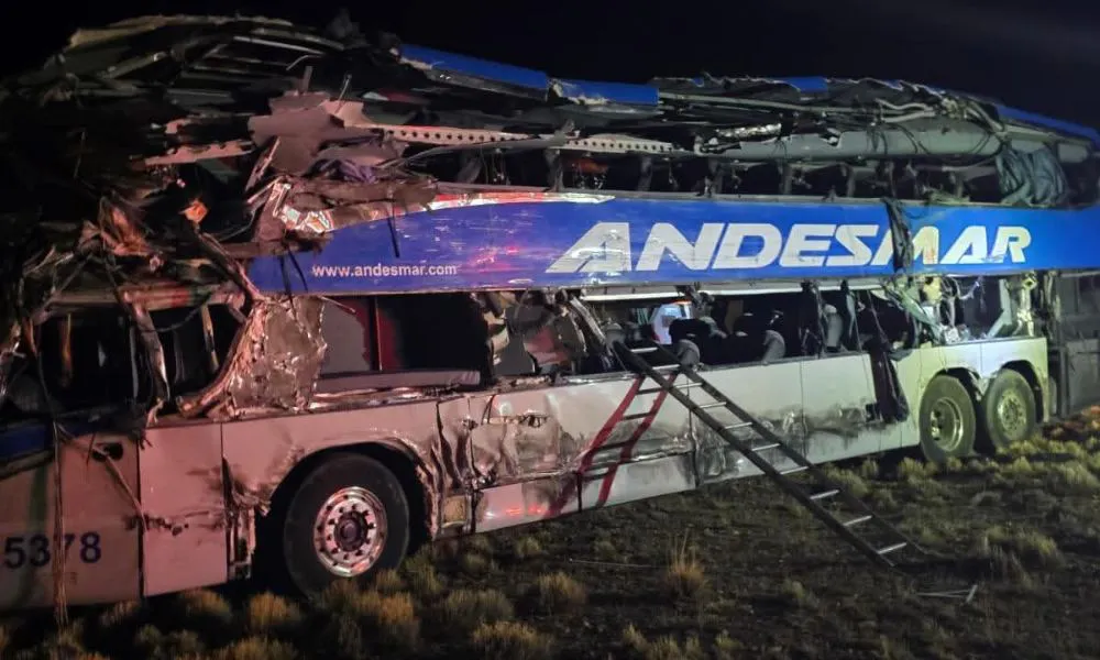 Accidente fatal en la ruta 3 Foto JOSÉ SILVA LA OPINIÓN AUSTRAL