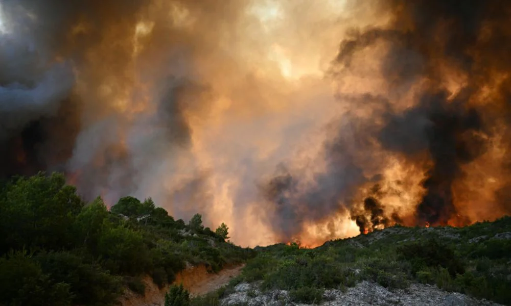 Incendios en Francia. Foto  Lionel BONAVENTURE / AFP / France 24