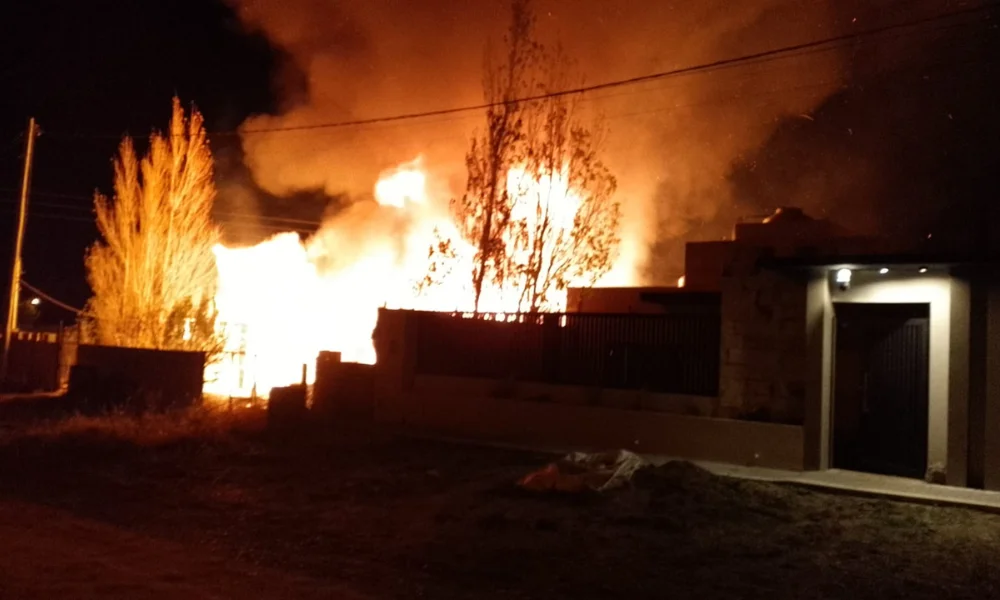 Incendio en Comodoro