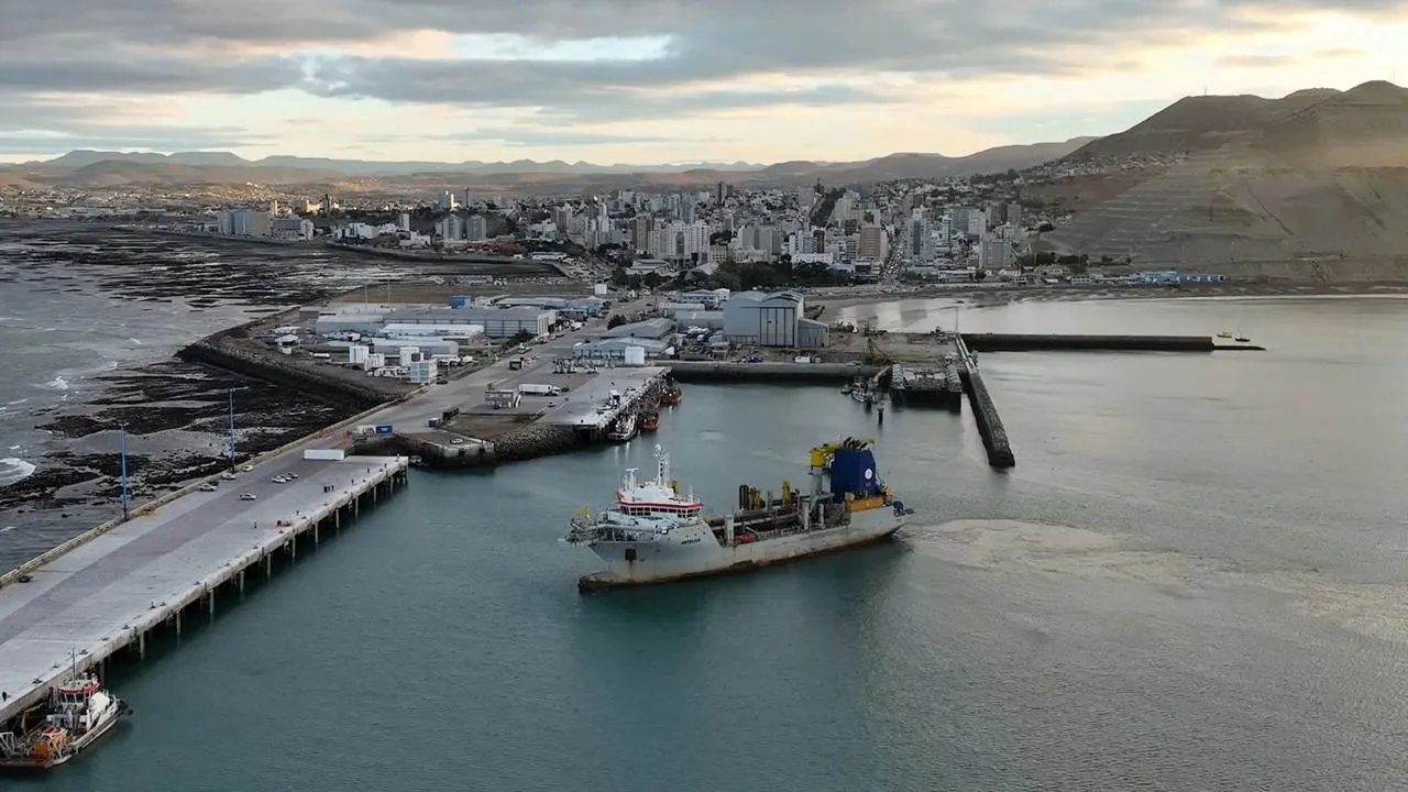 dragado del puerto de Comodoro Rivadavia