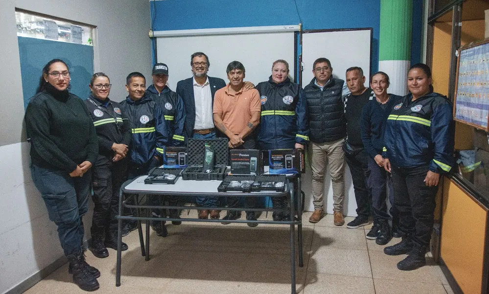Rawson sumó nuevos alcoholímetros de última generación