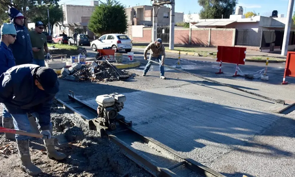 obras en Trelew