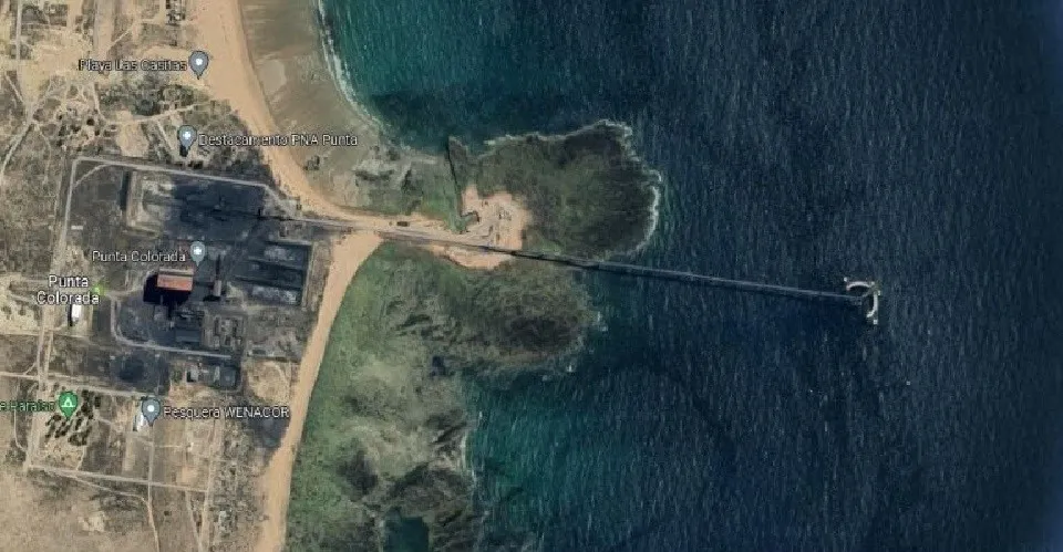punta colorada aerea