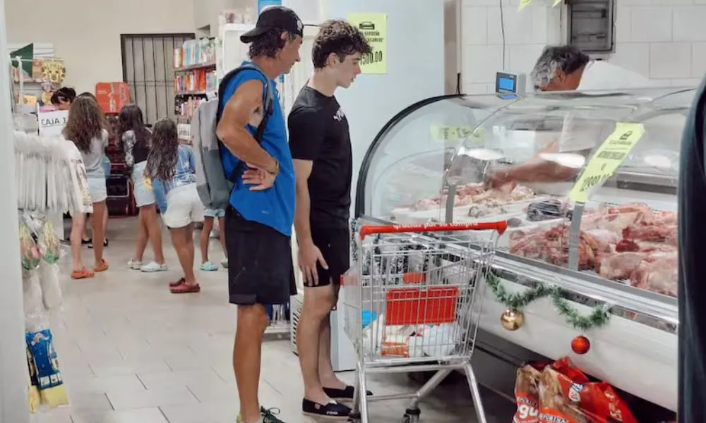 Colapinto descansa en Argentina