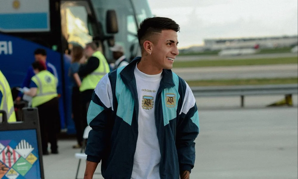 Thiago Almada. Foto X @Argentina