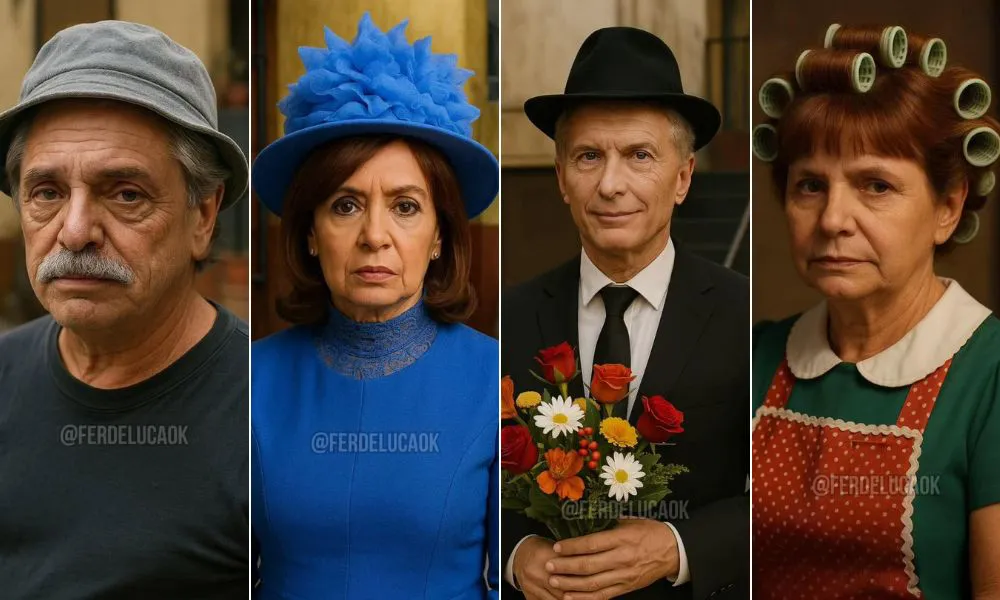 Políticos Argentinos como personajes del Chavo