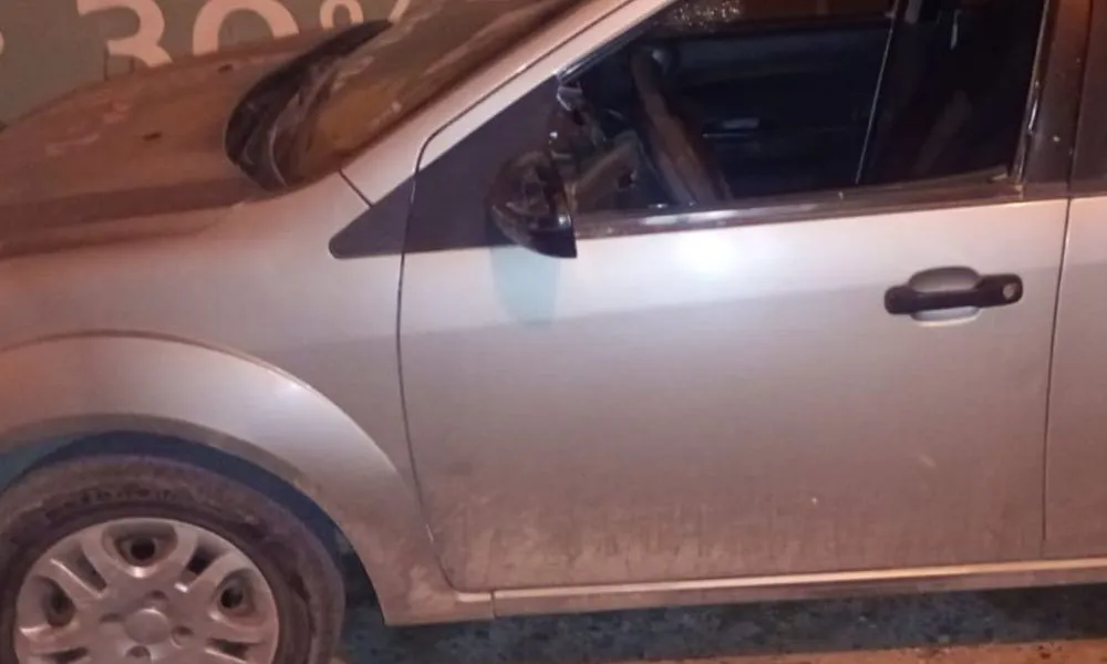 Auto destrozado