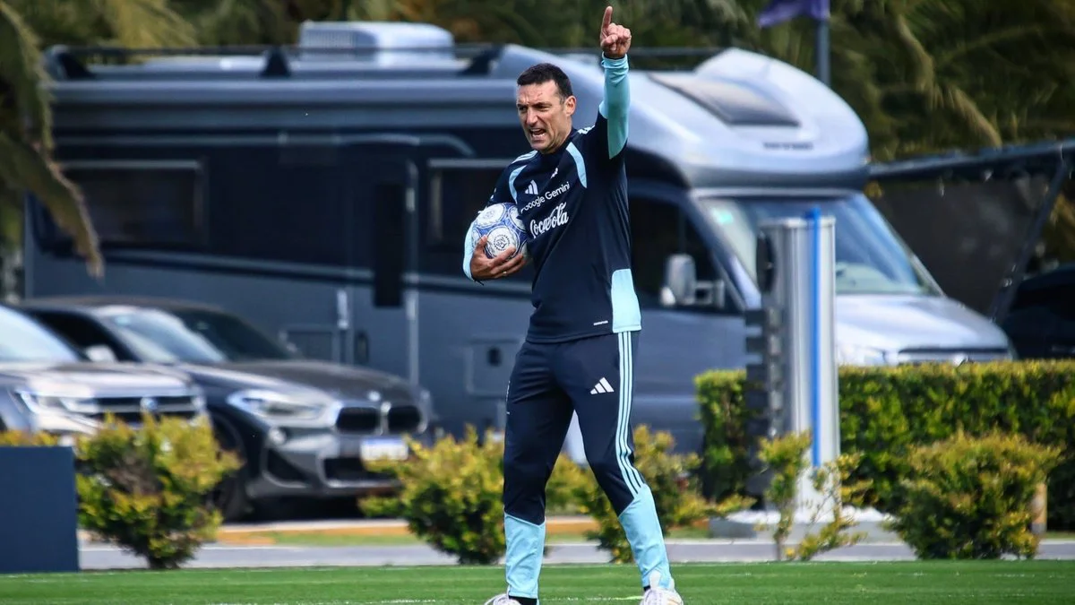 Lionel Scaloni. Foto AFA.