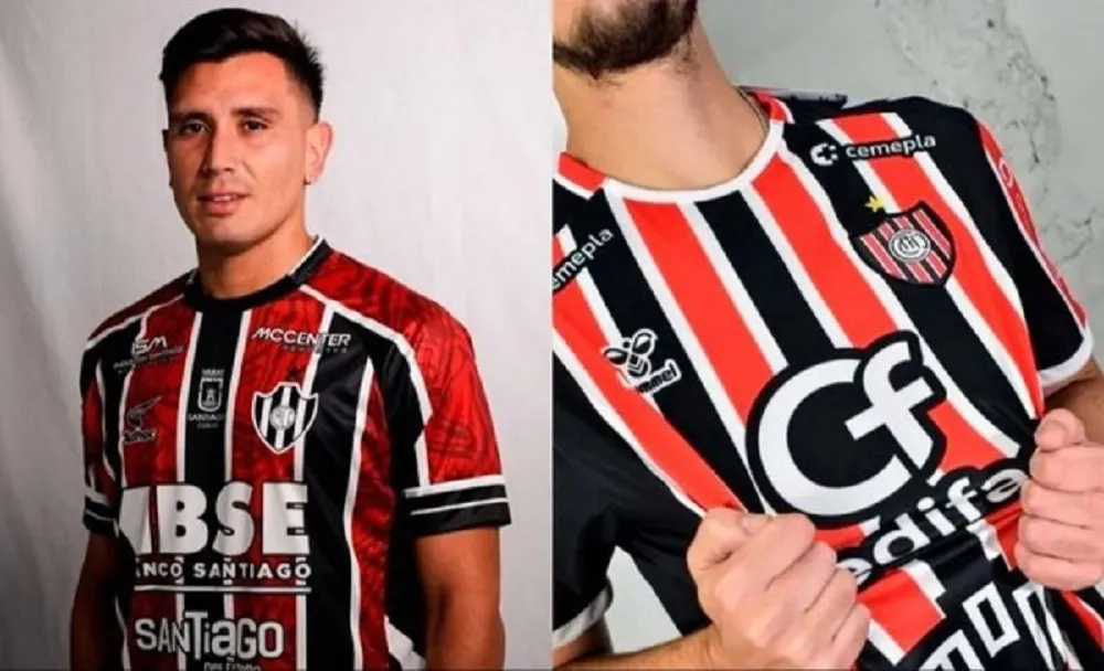 Camiseta de Central Córdoba y Chacarita
