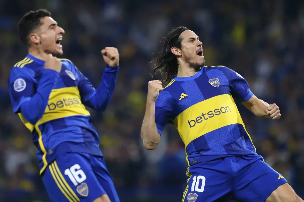 Boca gano 1 a 0 con gol de Cavani