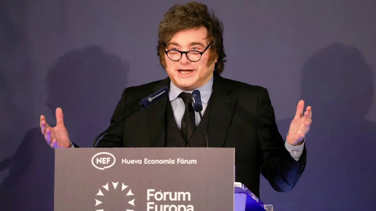 Javier Milei. Foto Reuters - Alejandro Martínez Verez/TN